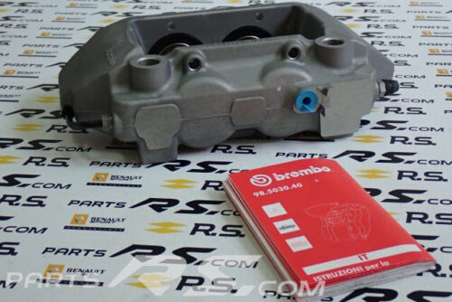 2x NEW GENUINE BREMBO Renault Sport CLIO III RS MEGANE II brake calipers front 4 - Picture 15 of 24