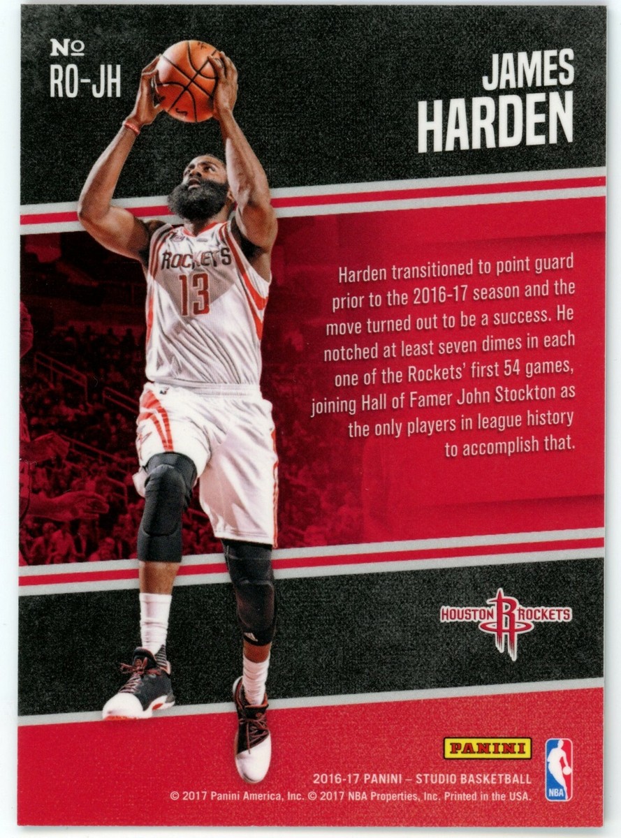 2016-17 Studio Rising to the Occasion James Harden #RO-JH | eBay