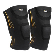 1 Pair Adult Gym Knee Braces Set of 2 Compression Sleeve Patella Wrap Band Knee
