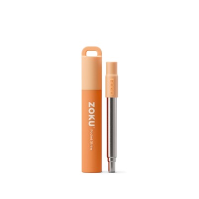 - Reusable Straw with Case for Travel, Work and On the Go, Collapsible Stainl...