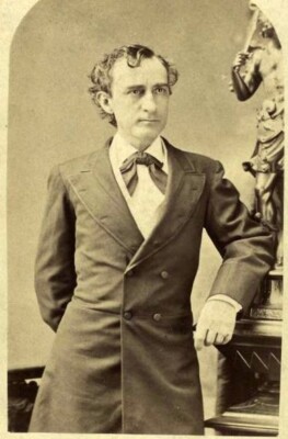 EDWIN BOOTH *2X3 FRIDGE MAGNET* AMERICAN ACTOR ASSASSINATION BROTHER JOHN WILKES