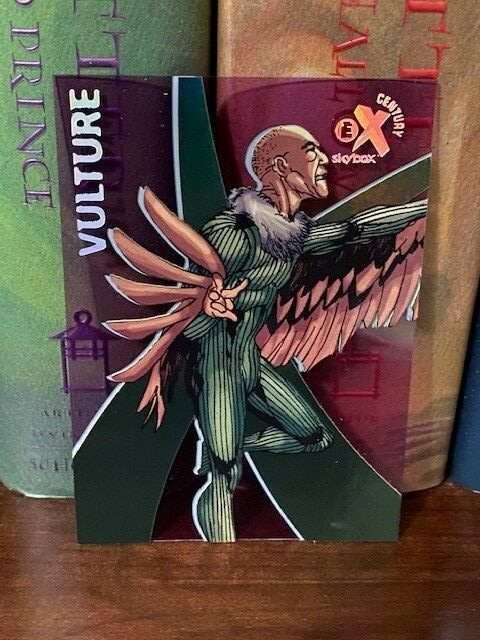 2017 Fleer Ultra Spider-Man EX Century PURPLE #EX09 EX9 VULTURE #25/34😍*