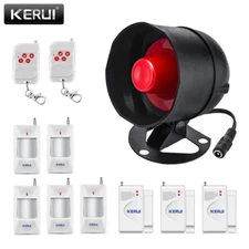 KERUI Wireless Door Window Alarm Burglar Intruder Security Sensor System Kit