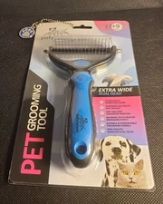 Patyourpet New Pet Grooming Tool Dog Cat  Comes With Cute Paw Tag Brush Shedding