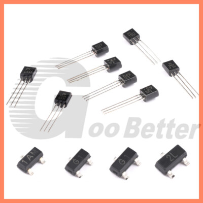 Transistors General Purpose Many Types Available NPN PNP TO-92 2N2222A 3904 4401