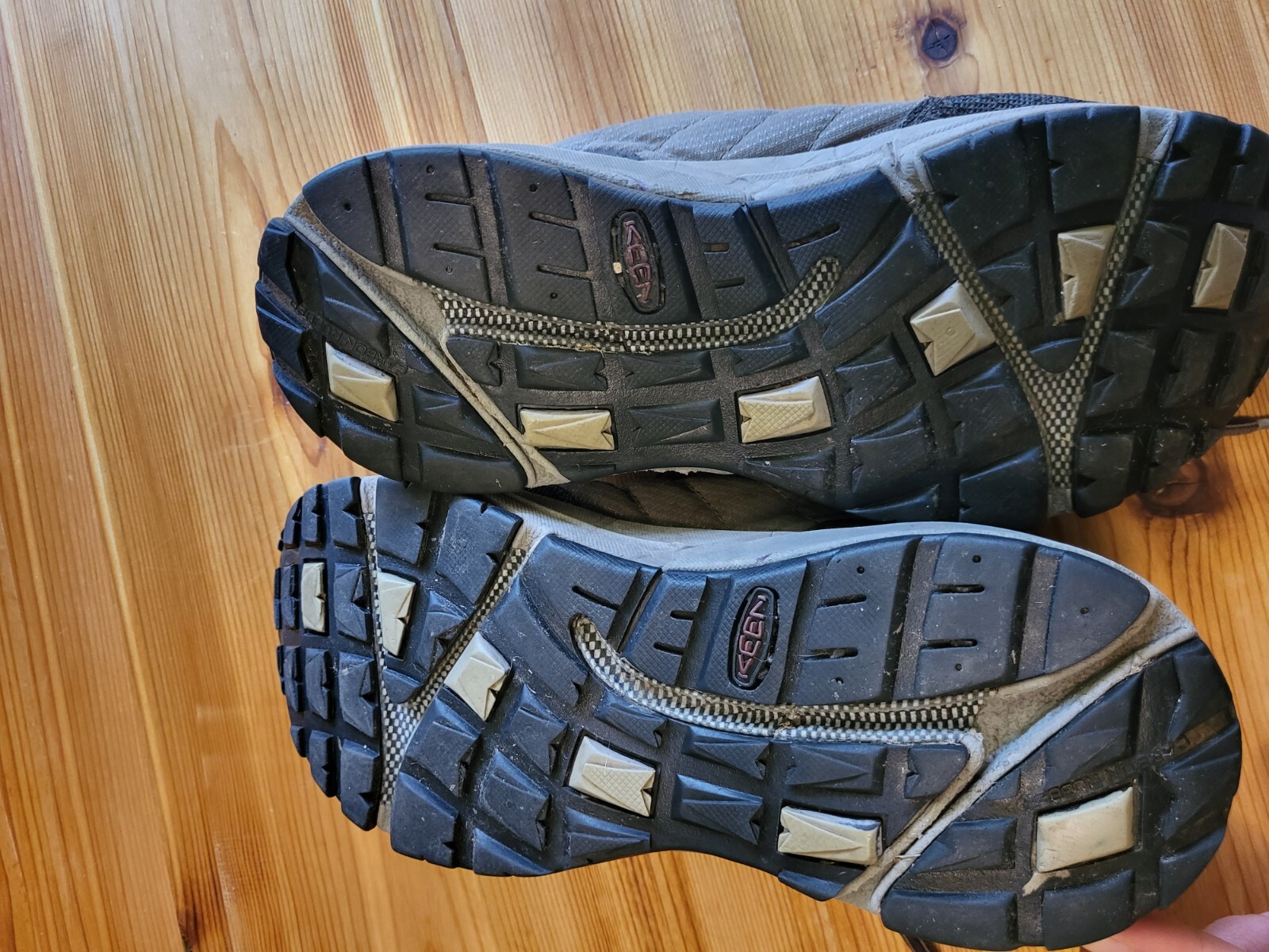 KEEN scarpe da trekking trail da donna taglia 10 grigio viola DS 0506