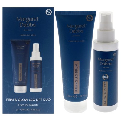 Firm and Glow Leg Lift Duo by Margaret Dabbs for Unisex - 2 Pc 3.38oz Firming...