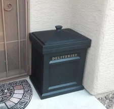 Package Delivery Box Mail Parcel Drop Box Outdoor Porch Weather Protect Mailbox