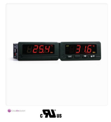 EVCO FRIDGE / FREEZER DIGITAL TEMPERATURE DISPLAY ONLY 230V EVK100M7 EVK100P7