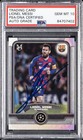 LIONEL MESSI AUTOGRAPHED SIGNED TRADING CARD AUTO GRADE PSA 