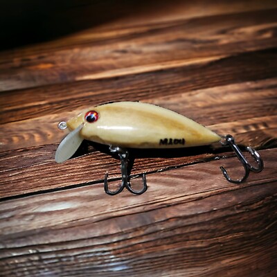 Woody Cloudy Minnow Lure - Wooden Handmade Fishing Lure