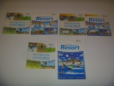 Cardboard Case Only NO GAME Nintendo Wii "Wii Sports Or Resort Or 2 In 1"