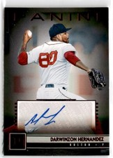 2019 Panini Chronicles #PS-DH Darwinzon Hernandez Auto Panini Signatures