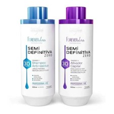 Foreverlis Semi Permanent Brush Treatment Power 3D Hair System 2x1L Forever Liss