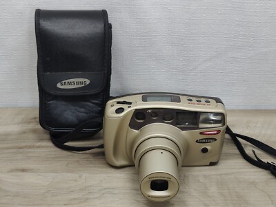 Samsung AF Zoom 105G Camera & Carrying Case 35mm Tested