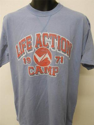 NEW LIFE ACTION CAMP EST. 1971 CAMPING MENS LARGE L Shirt