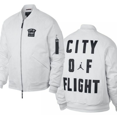 jordan city of flight jacket white
