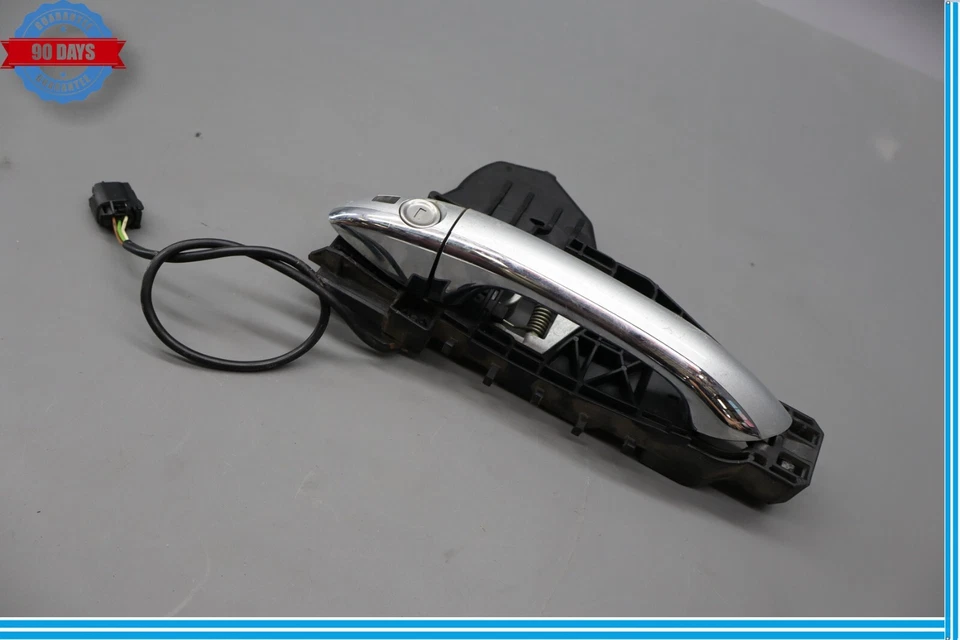 Manija de puerta exterior delantera izquierda plateada OEM 06-12 MERCEDES ML320 GL450 W164 Foto 3 de 4