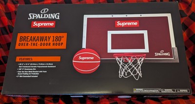Supreme Spalding Mini Basketball Hoop Red New Sold Out Great 