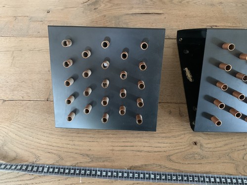 space age cube lamp 6 raak C1516 Claire Obscure Wall Scones 1960 Design Retro - Picture 5 of 14
