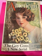 American Mag MAY 1924vg -Cole Philips ad-Coke ad-Grantland Rice-Everett R Castle