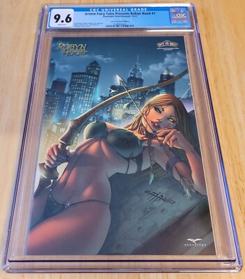 GRIMM FAIRY TALES PRESENTS ROBYN HOOD #1 CAFARO COVER CGC 9.6 COY'S EDITION 