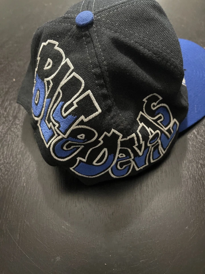 Rare Vintage Duke Univ Blue Devils Top of the World Graffiti Snapback Hat/Cap - Image 3 of 4