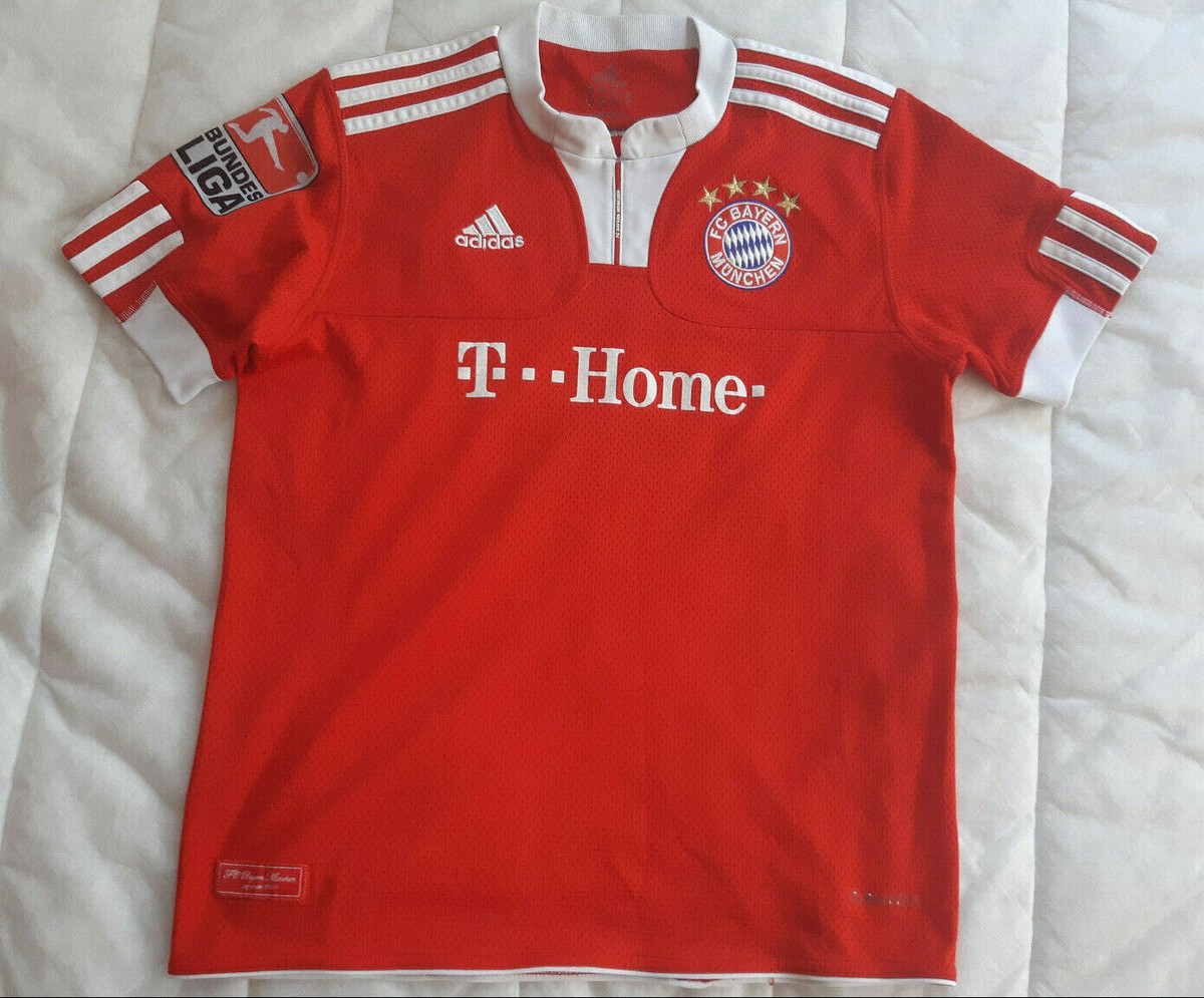 FC Bayern Munchen 2009 - 2010 Home Jersey Toni 9 Adidas