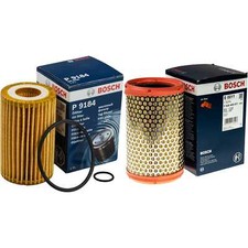 BOSCH Inspektionspaket Ölfilter Luftfilter für Renault Clio II BB_ CB_ 1.2