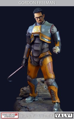 Gordon Freeman Half Life 2 Statue  1/4 - Regular Edition  - Gaming Heads Figur