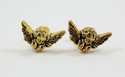 Cherub Angel or Cupid Cufflinks Wedding Groomsmen Victorian Featured