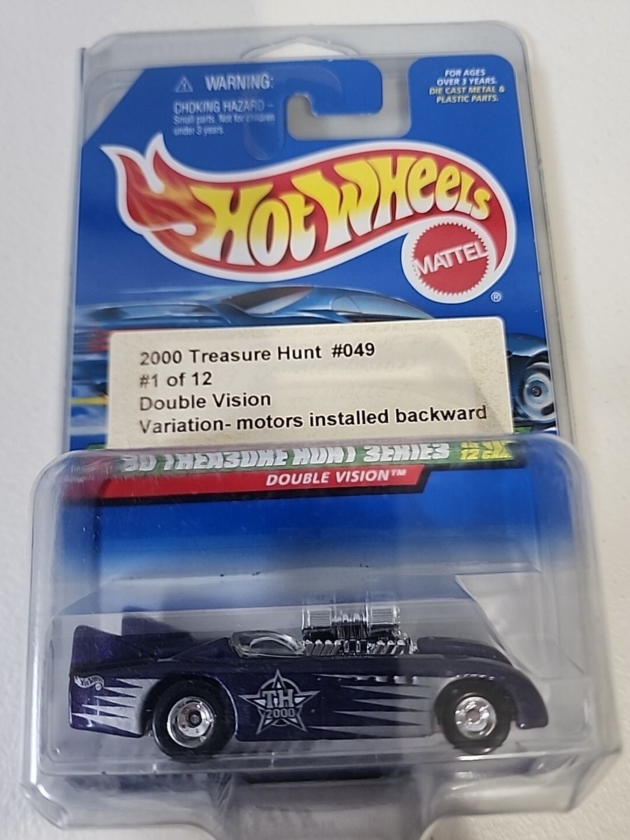 RARE ERROR 2000 Hot Wheels Treasure Hunt Double Vision