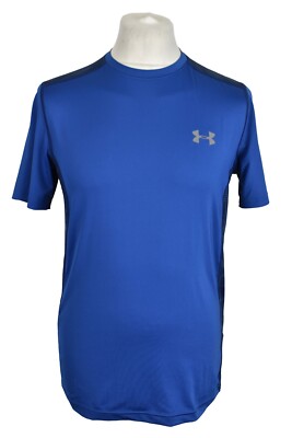 UNDER ARMOUR Blau Sport T-Shirt Gr. S Herren Oberbekleidung Outdoor Menswear