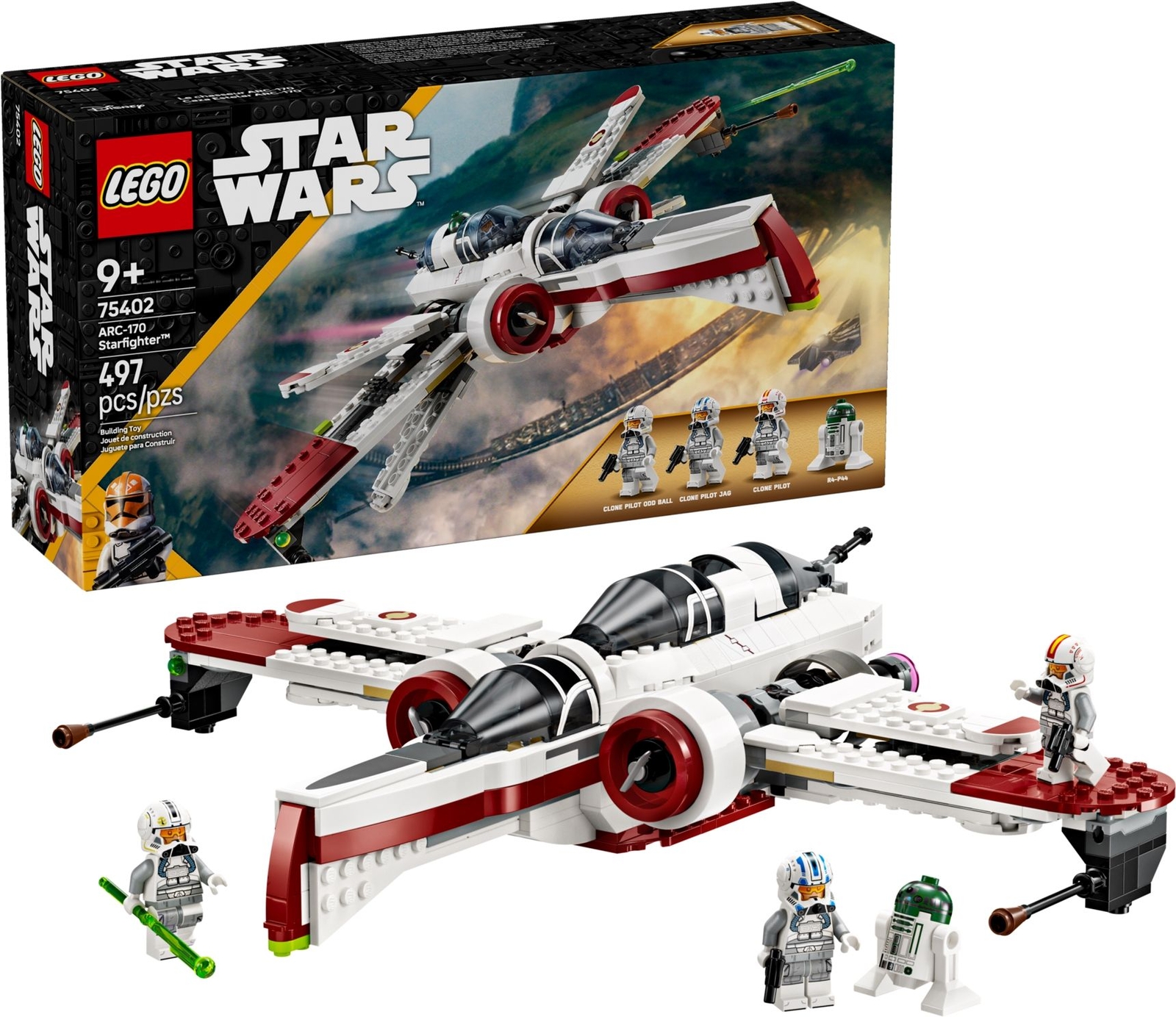 Gadget - Lego: 75402 - Star Wars - Starfighter Arc-170 Lego