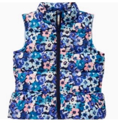 Gymboree Butterfly Garden Flower Puffer 