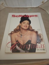 Selfridges Magazine / Catalog 1988 London Fashion Home Winter Christmas 