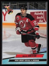 1992-93 Fleer Ultra #336 Bruce Driver New Jersey Devils NM