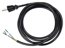 1pc MULTICOMP PRO 'MC-463-DC Power Cord, Nema 5-15P-Free End, 8 ; Connector