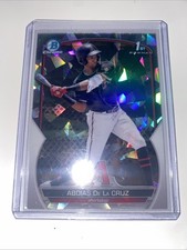 Abdias De La Cruz 2023 Bowman Chrome Atomic Refractor Arizona Diamondbacks