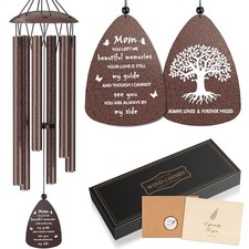 Memorial Wind Chimes for Loss of Mom  Sympathy Wind Chimes for Loss of Mot