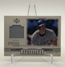 Shawn Green 2001 Upper Deck Pros & Prospect Relic Jersey ( Dodgers )