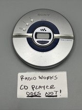 PARTS ONLY - Sony CD Walkman D-FJ200 AM/FM/TV/Weather Portable CD Player