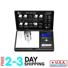 Mini Digital Gram Scale 200g x 0.01g with LCD Display, Lightweight and Durable