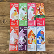 Lot of 8 Cirkul SIP Cartridges, Assorted Flavors, NEW