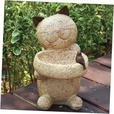 Cat Garden Statues Outdoor Decor,12    Height Cat Garden cat