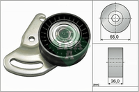 Spannrolle Keilrippenriemen FüR Nissan Renault Almera II Hatchback Micra III