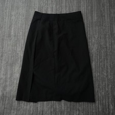 Banana Republic Skirt Women Wool Black Solid Size 0 24.5x22.5