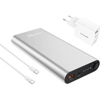 Realpower Realpower PB-20000 Pd Pro Powerbank 20000 Mah Silber