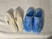 Slipper bundle- White Dearfoams Blue Unbrande...