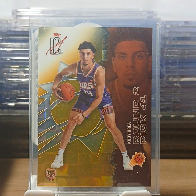 Topps Chrome 2024 Koby Brea RC Rookie #135 Phoenix Suns Round 2 Pick 41